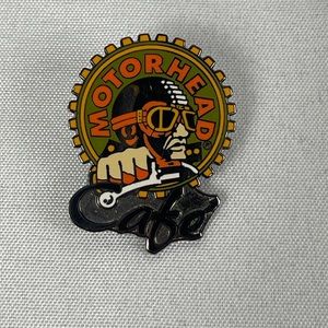 Rare Find MOTORHEAD Cafe Enamel Hard Rock Heavy Metal Hat Lapel Pin Pinb…